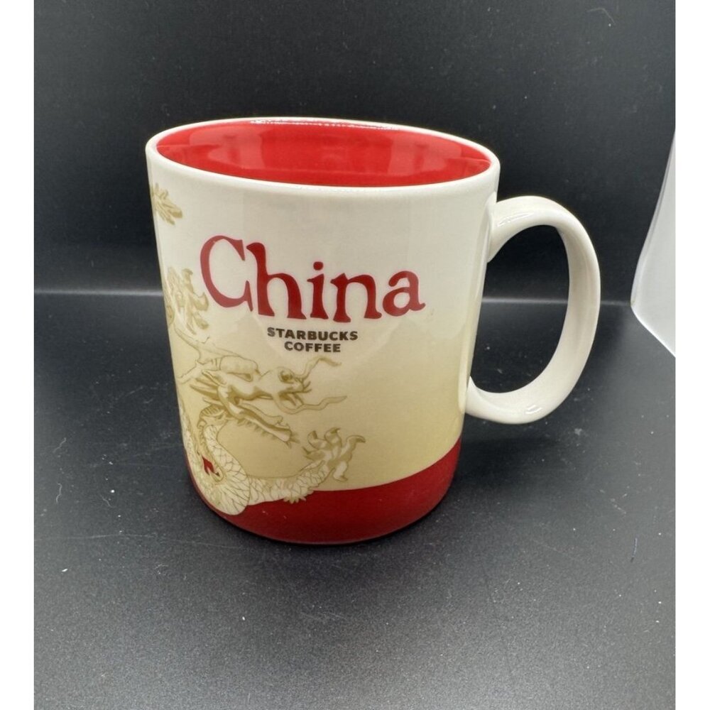 Starbucks Collector Series CHINA Coffee Mug Collectible Discontinued 2010